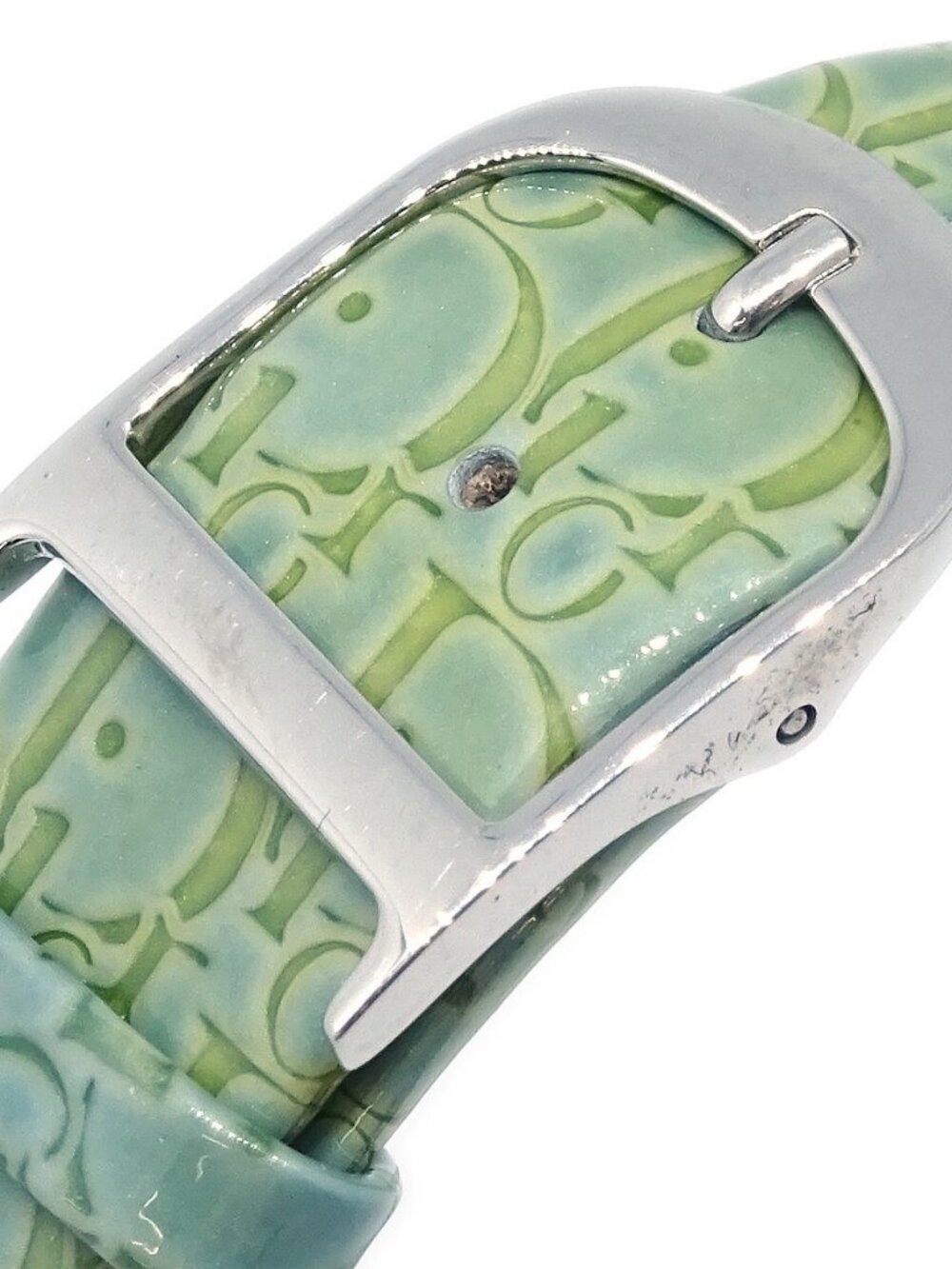 Christian Dior D78-109 Quartz Watch Green 171803 - Picture 4 of 7